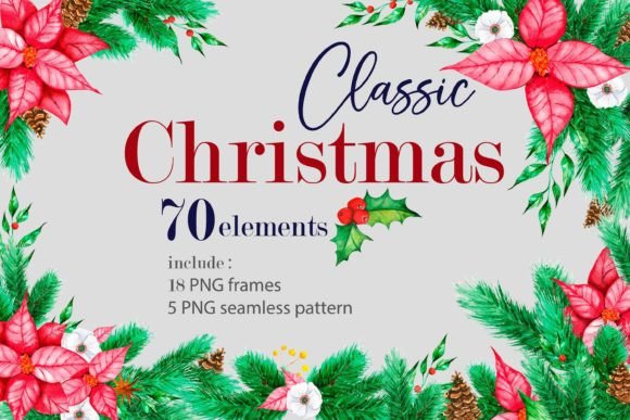 Christmas Floral Watercolor Set: A Creative Toolkit for the Festive Season