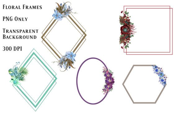 Floral Frames Vol Three: The Ultimate Design Toolkit