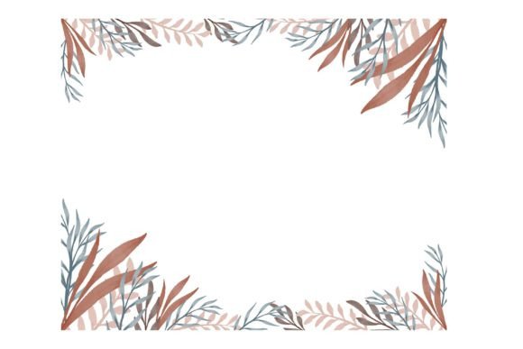 The Beautiful Utility of Pastel Floral Frame Illustrations: From Digital Art to Everyday Life