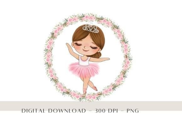 The Practical Value of Floral Wreath Ballerina Clipart for Creators