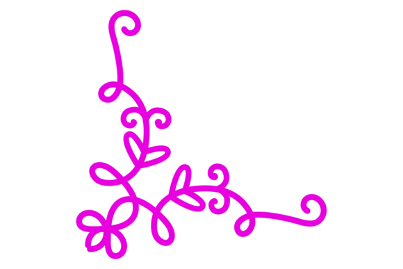 The Strategic Utility of Decorative Doodle Corner Floral Branch Elements