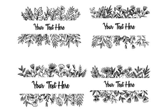 Unlocking Creativity: The Practical Power of a Set of Hand Drawing Floral Frame