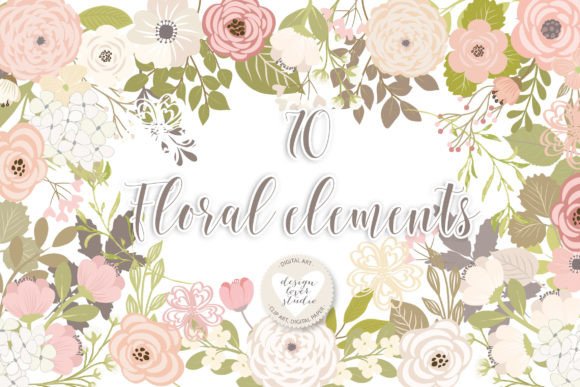 Wedding Floral Cliparts: A Guide for DIY Wedding Design